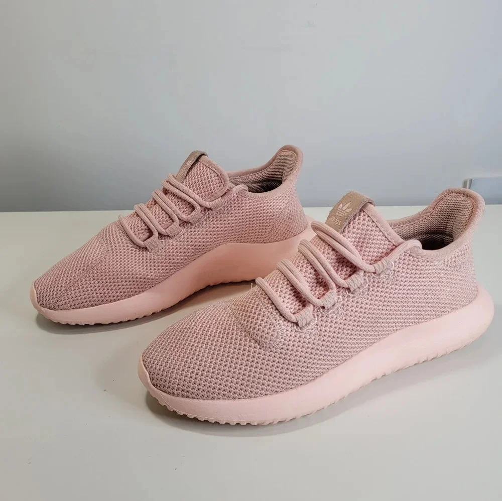 Adidas Tubular Shadow Knit J Vapour Pink AC8496 Size Men's 5 or Women's 6